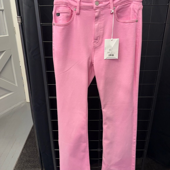 KanCan Pink Flare Jeans - Picture 4 of 5
